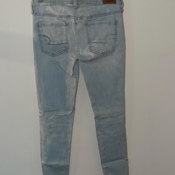 American Eagle Outfitters Women's Blue Jeans - Picture 3 of 4